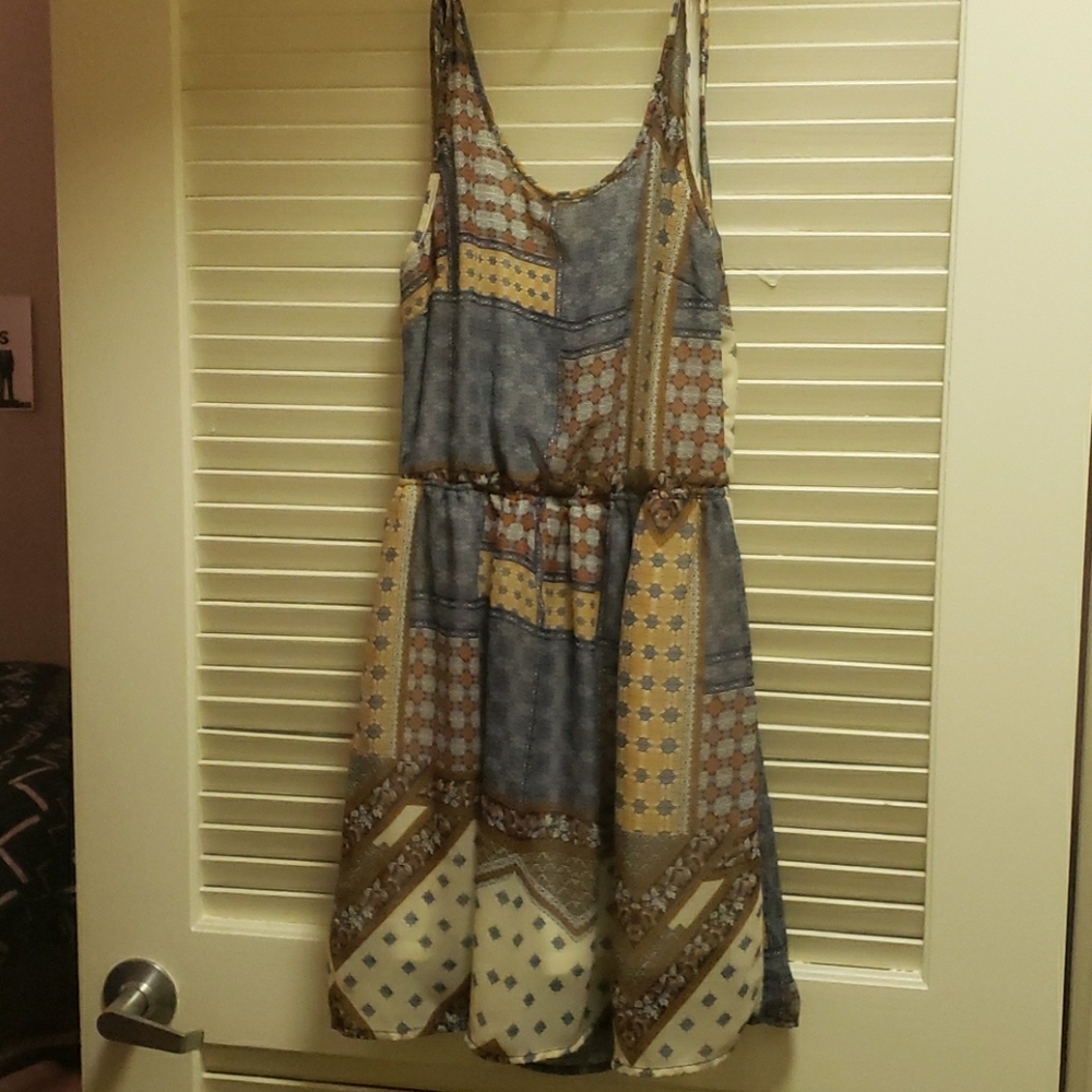 Patterned Vintage Country Dress